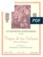 25 sonetos a la Virgen de los Dolores