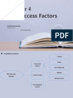 Key Success Factors: Entrepreneurship