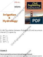 Objective Questions (46 To 60) : SSC-JE, AE (PSC), RRB Etc