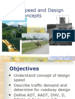 Design Speed and Design Traffic