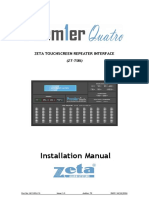 Installation Manual: Zeta Touchscreen Repeater Interface