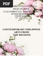 Calumboyan National High School Calumboyan, Sogod, Cebu: Contemporary Philippine Arts From The Regions