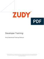 Developer Training:: Vinyl Advanced Training Manual