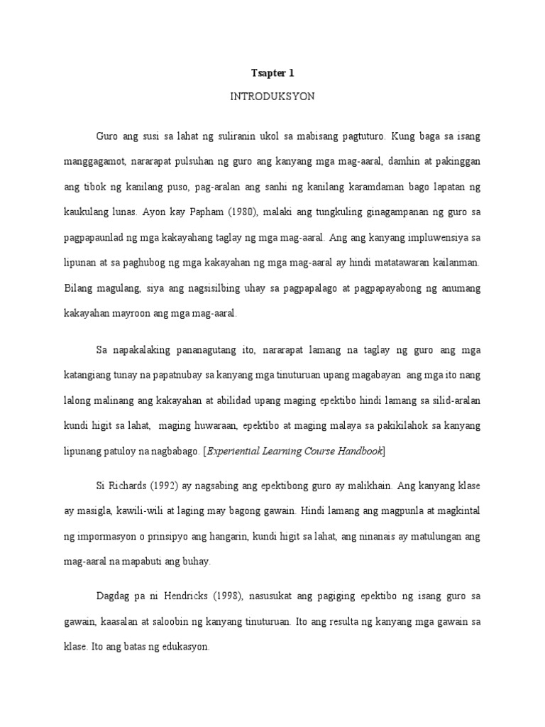 Introduksyon Fernandez Lim | PDF