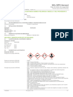 SKL WP2 Aerosol - Safety Data Sheet - Espanol