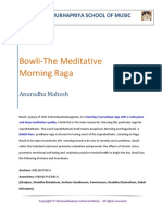#13-Bowli-The Meditative Morning Raga