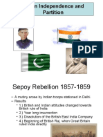 Indian Independence and the Partition of 1947