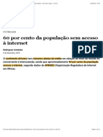 60 Por Cento Da População Sem Acesso À Internet - Sociedade - Jornal de Angola - Online