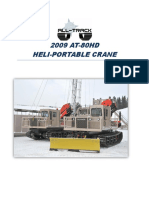 All-Track 2009 AT-80HD Heli-Portable Crane