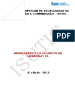 Regulamento Do Projecto de Licenciatura - 2 Edição PDF