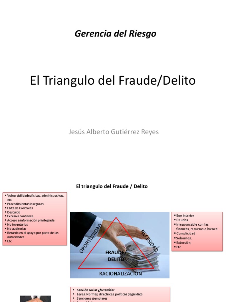 El Triángulo del Fraude y su Impacto | PDF | Thriller y crimen | Science