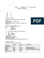 Suggested Solution Test 1 of 2019