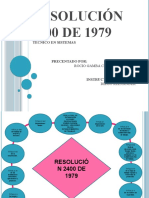 RESOLUCIÓN 2400 DE 1979 SENA ROCIO GAMBA CRUZ - Johana Pinzon