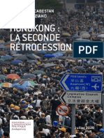 Hongkong : la seconde rétrocession