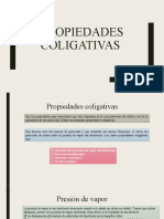 Propiedades Coligativas