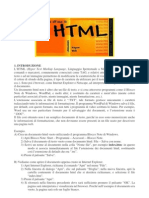 HTML - MANUALE