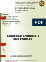Derecho Empresarial (Sociedad Anonima y Sus Formas)