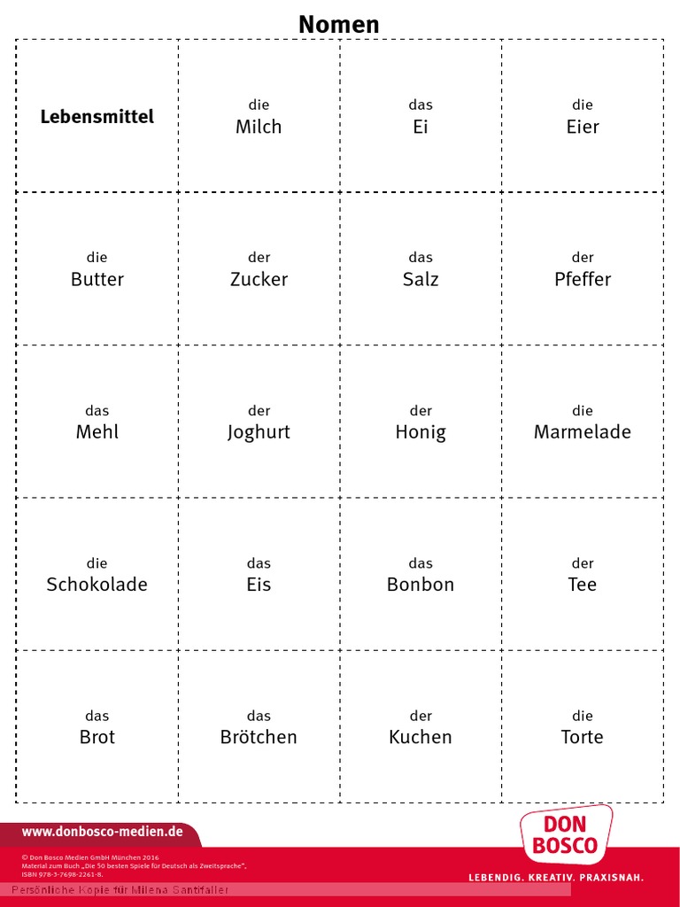 Das Dings: Spielend Deutsch Lernen – Ratespiel Für Deutschlerner A1-B1 – 120 Karten Mit 140 Begriffen