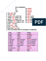 Practice Comparartive and Superlative Terminado