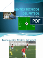 Fundamentos Técnicos Del Fútbol