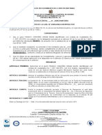 Modelo de Resolucion y Notificacion para Sancionar Un Infractor