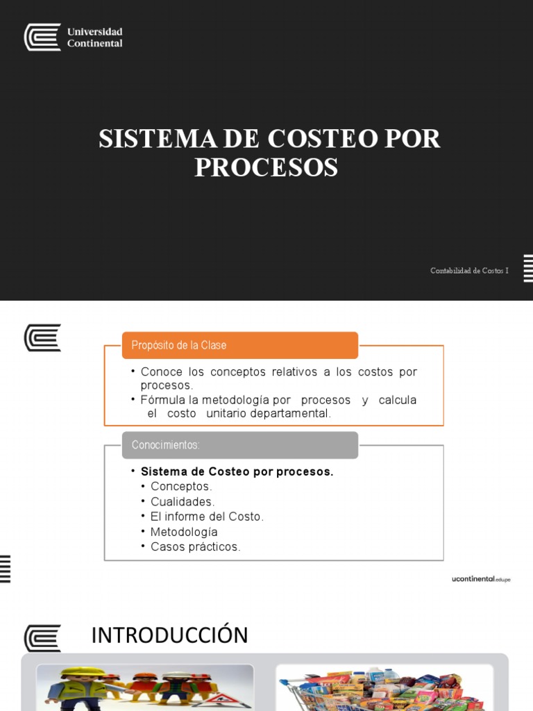 Sistema de Costeo por Procesos | PDF | Inventario | Costo