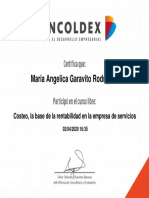 Certificado de Participacin PDF