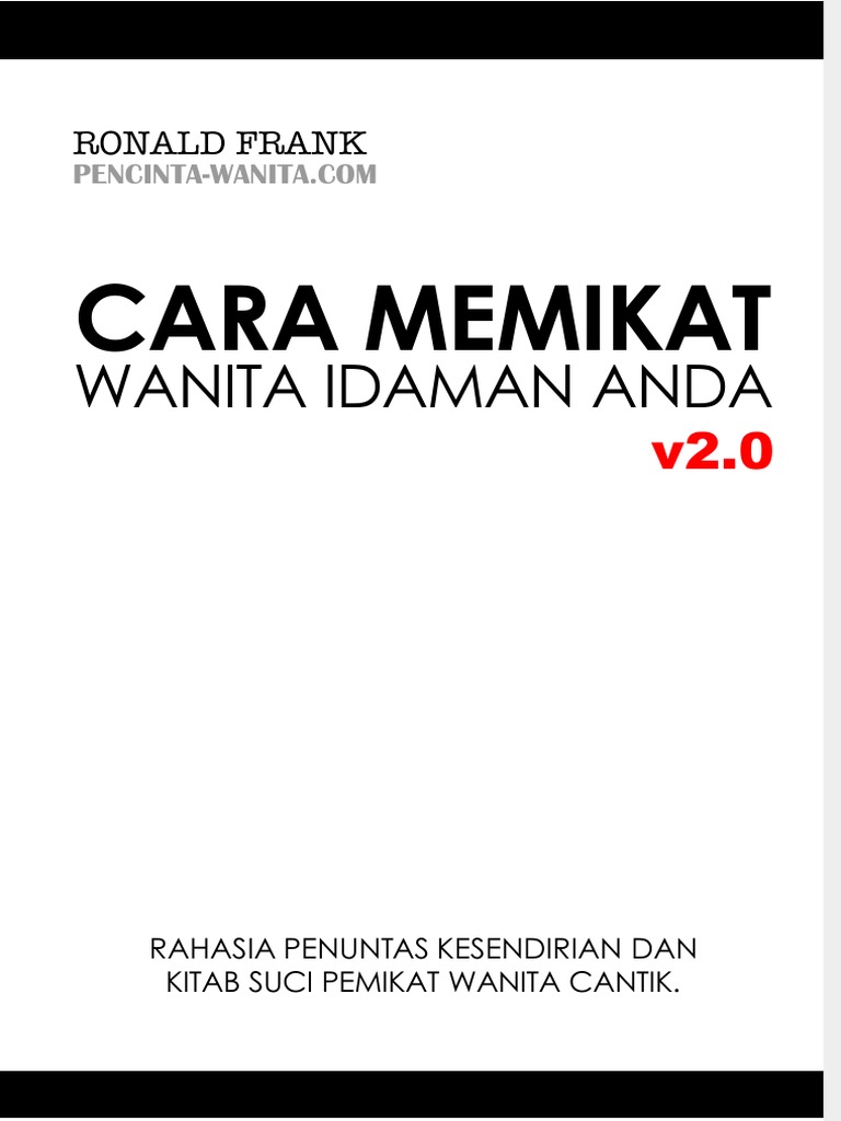 Cara Memikat Wanita Idaman Anda V20 Pdf Pdf