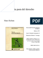 Kelsen - Teoria Pura Del Derecho