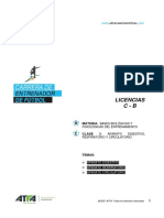 CEF Bases Biologicas y Fisiologicas Del Entrenamiento Clase 3 PDF