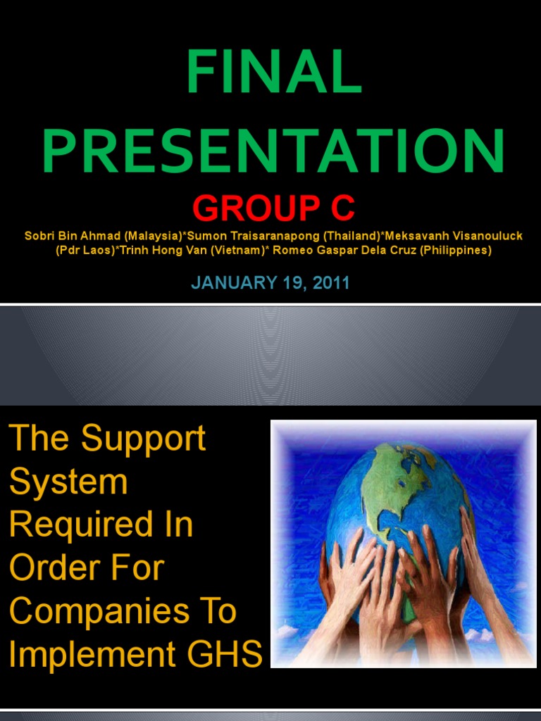 Final Presentation Group C2 | PDF | Business | Safety
