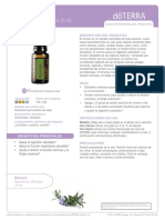Aceite de Romero Rosemary Oil PDF