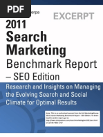 Download 2011 Search Marketing Benchmark Report - SEO Edition Excerpt by MarketingSherpa SN47092434 doc pdf