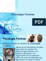 Psicología Forense y Psiquiatría Forense