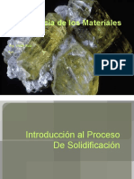 Solidificación de Materiales: Procesos y Aplicaciones Industriales