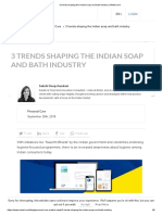 3 Trends Shaping The Indian Soap and Bath Industry PDF