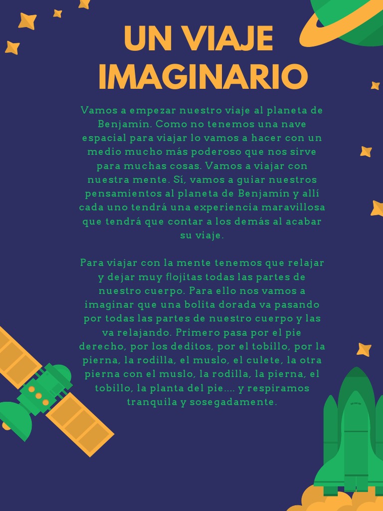 abajo S t estante Cuento Un Viaje Imaginario (Anexo Del Viaje Imaginario) PDF | PDF | Color