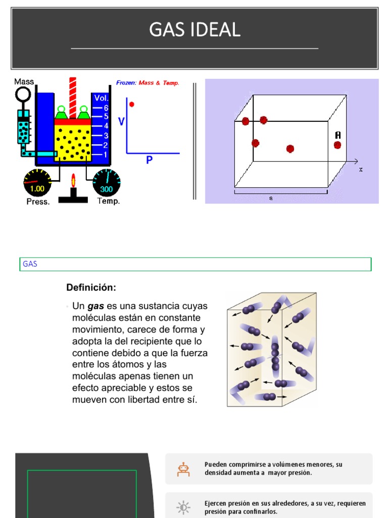 Leyes y Comportamiento de Gases Ideales | PDF | Gases | Fases de la materia