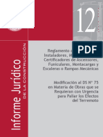 Reglamento Instaladores y Mantenedores PDF