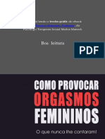 Como Provocar Orgasmos Femininos PDF