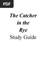 The Catcher in The Rye: Study Guide