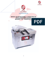 Manual de Instrucciones y Condiciones de Instalación Msa400dc 110V Monofásica