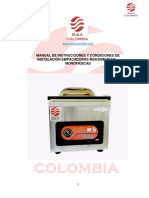 Manual de Instrucciones y Condiciones de Instalación Msa300 Plus