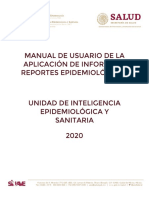 Manual de Usuario App Unidad de Inteligencia Epidemiológica y Sanitaria PDF