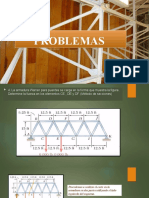 Problemas Armaduras Metodo de Secciones