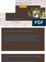 Descripción Sobre Paolo Guerrero