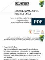 Tutoria 1 Investigación de Operaciones