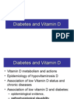 Diabetes & Vitamin D