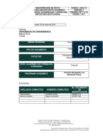 Propuesta Estructura Organizacional Instituto Municipal Del Deporte y La Recreación Sibate (Imders) PDF