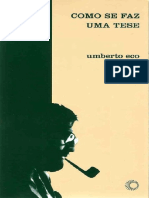 Como Se Faz Uma Tese - Umberto Eco Ok PDF